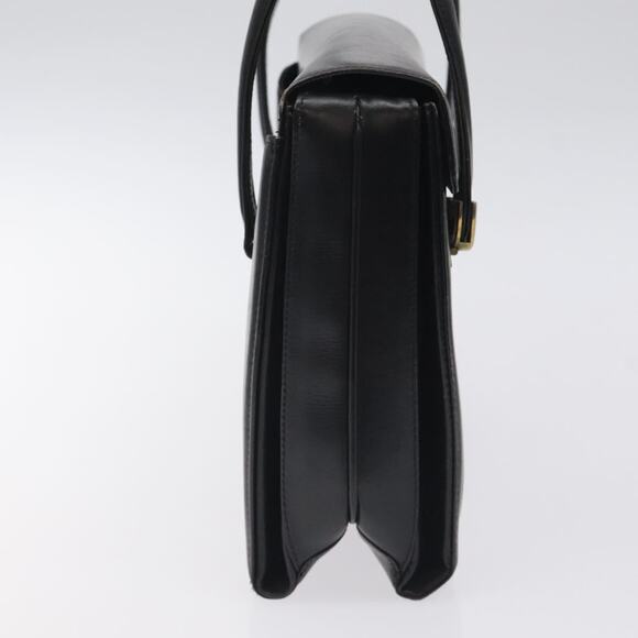 GUCCI Handbag Leather Black Gold - Picture 4 of 13